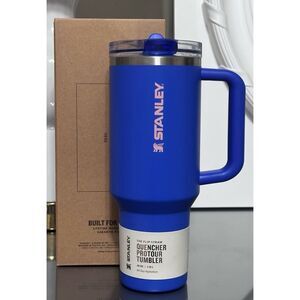 STANLEY QUENCHER PROTOUR FLIP STRAW TUMBLER, 40OZ- ROYAL BLUE